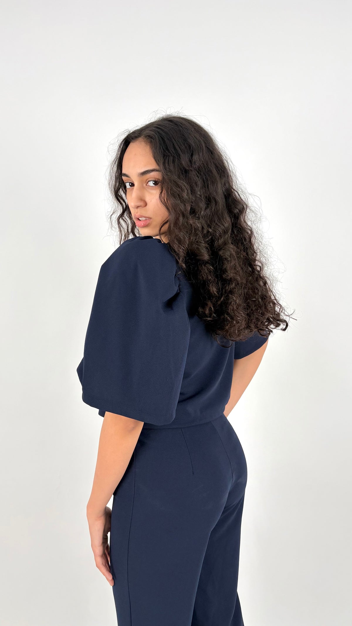 Conjunto Elvire Azul Marino