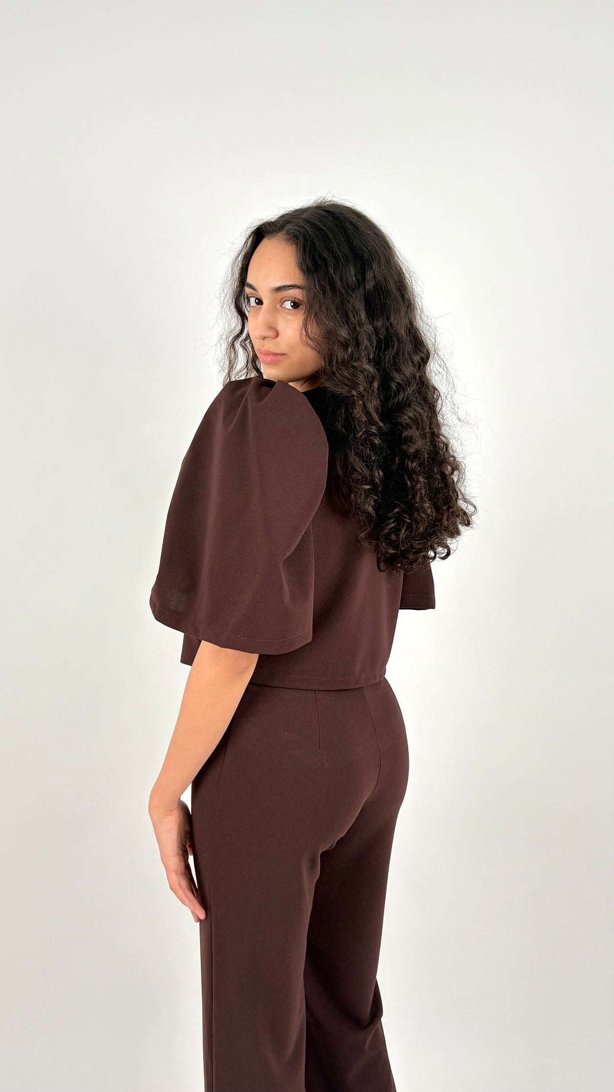 Conjunto Elvire Marrón