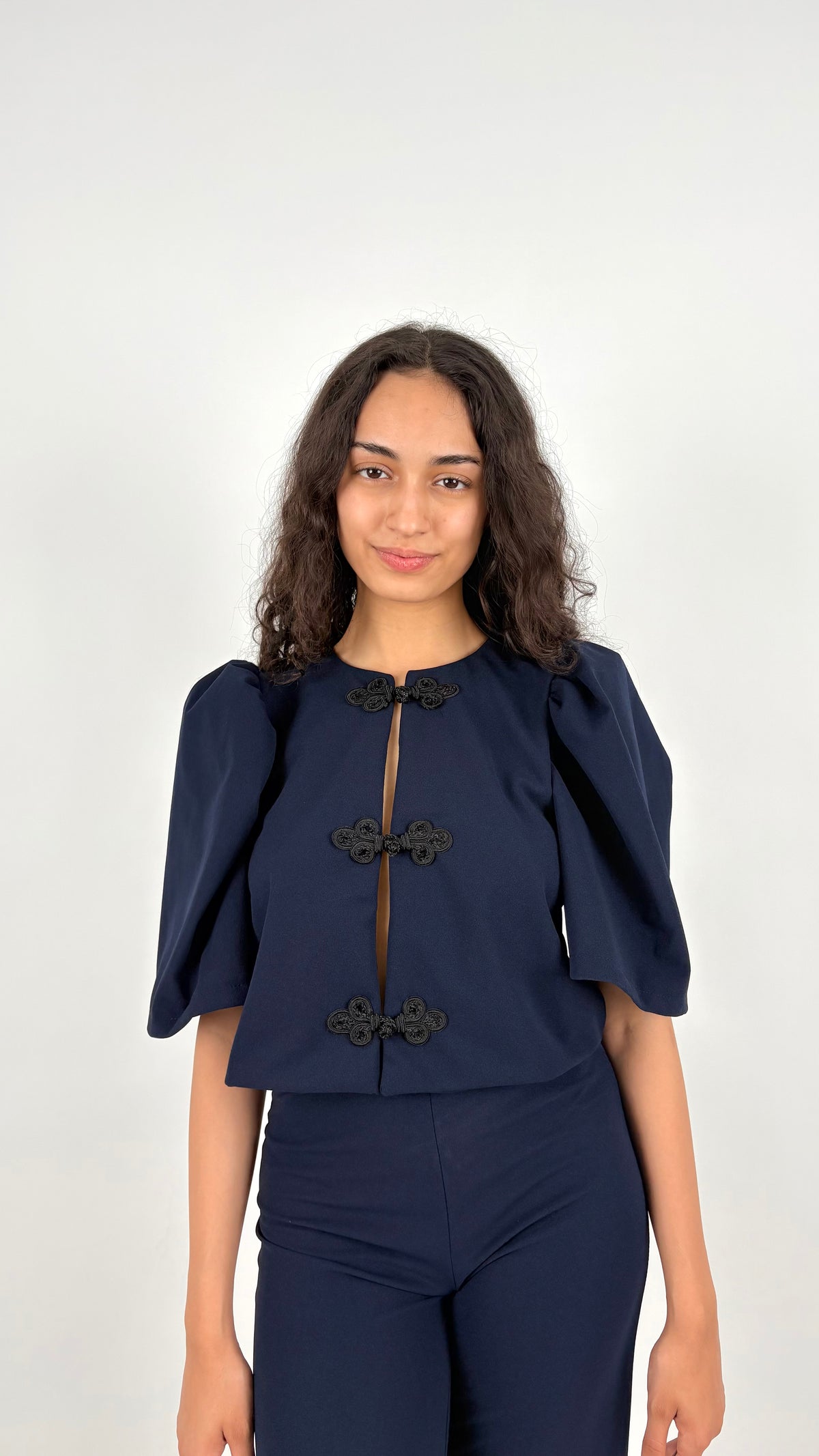 Conjunto Elvire Azul Marino