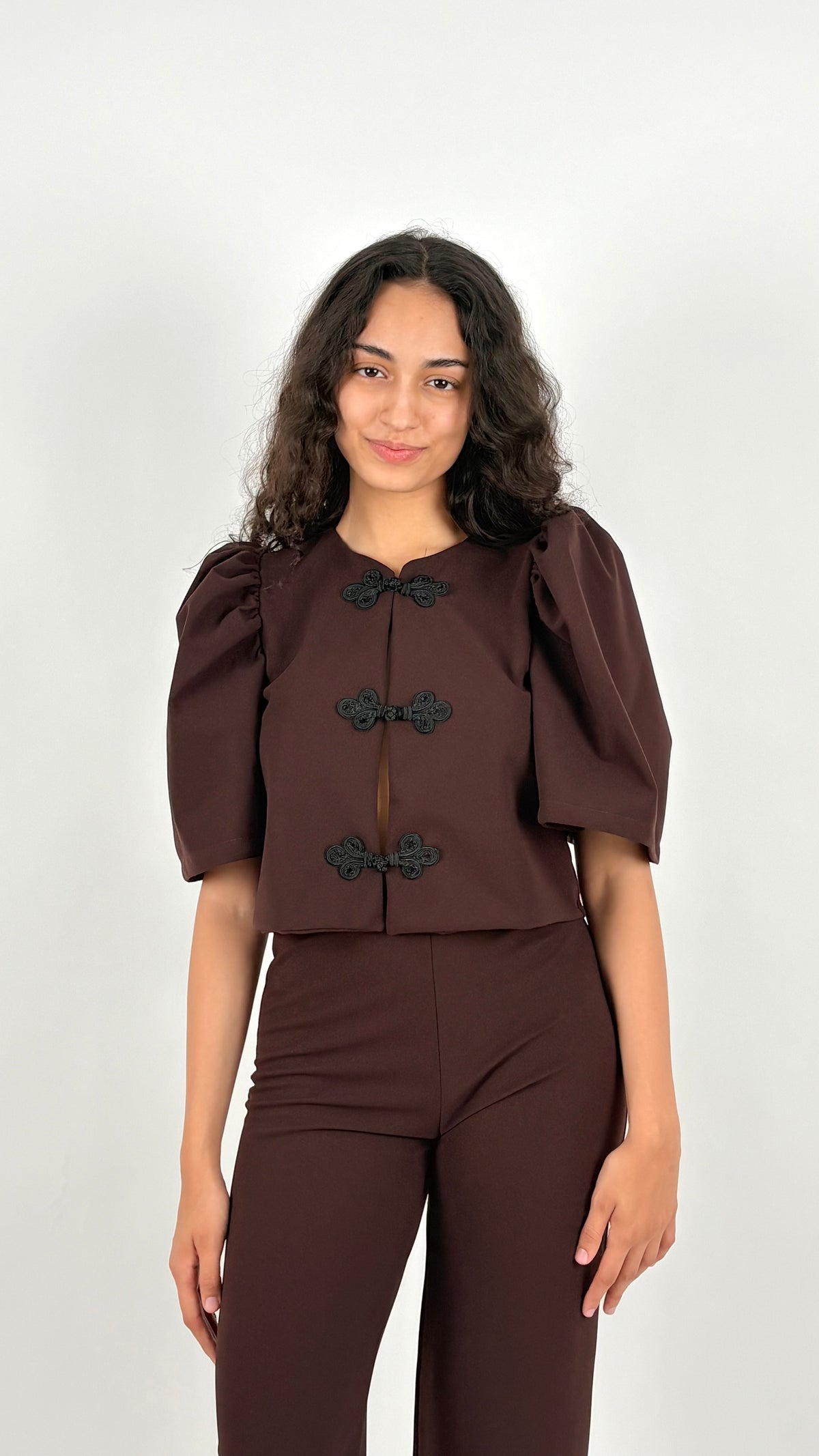 Conjunto Elvire Marrón