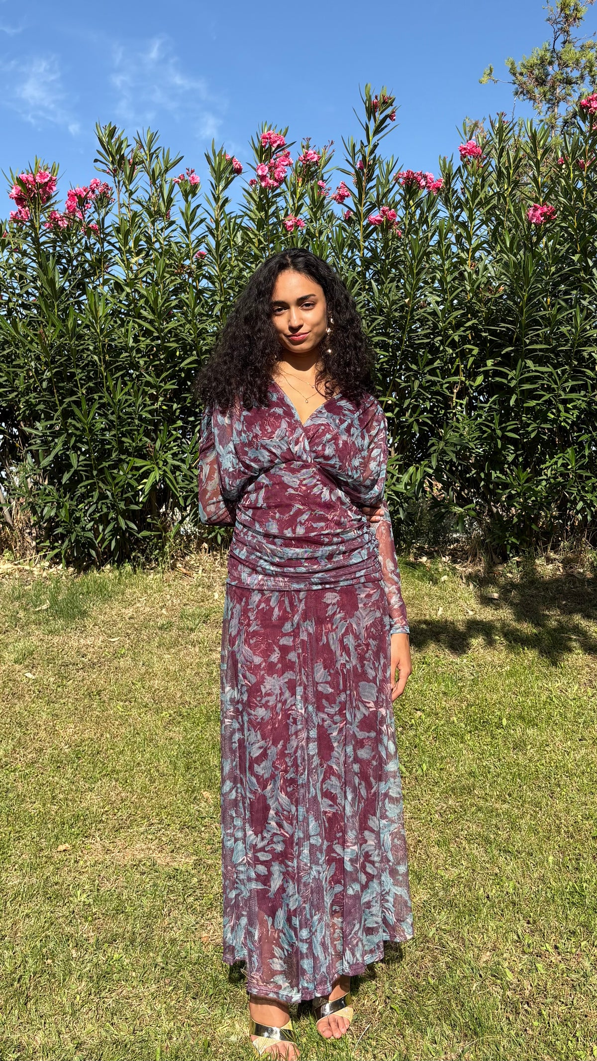 Vestido Auralis Azul