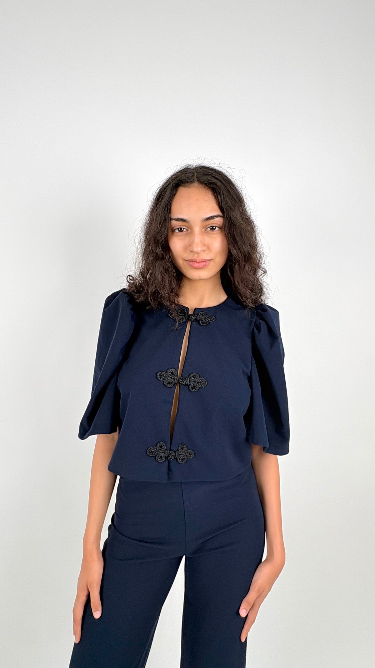 Conjunto Elvire Azul Marino