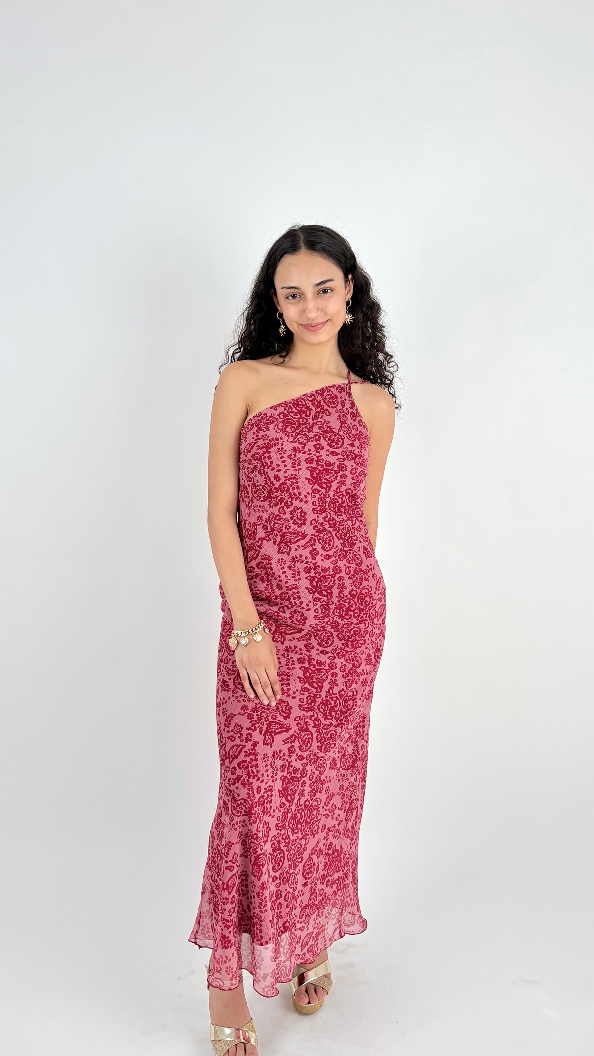 Vestido Ivy Rojo Frambuesa