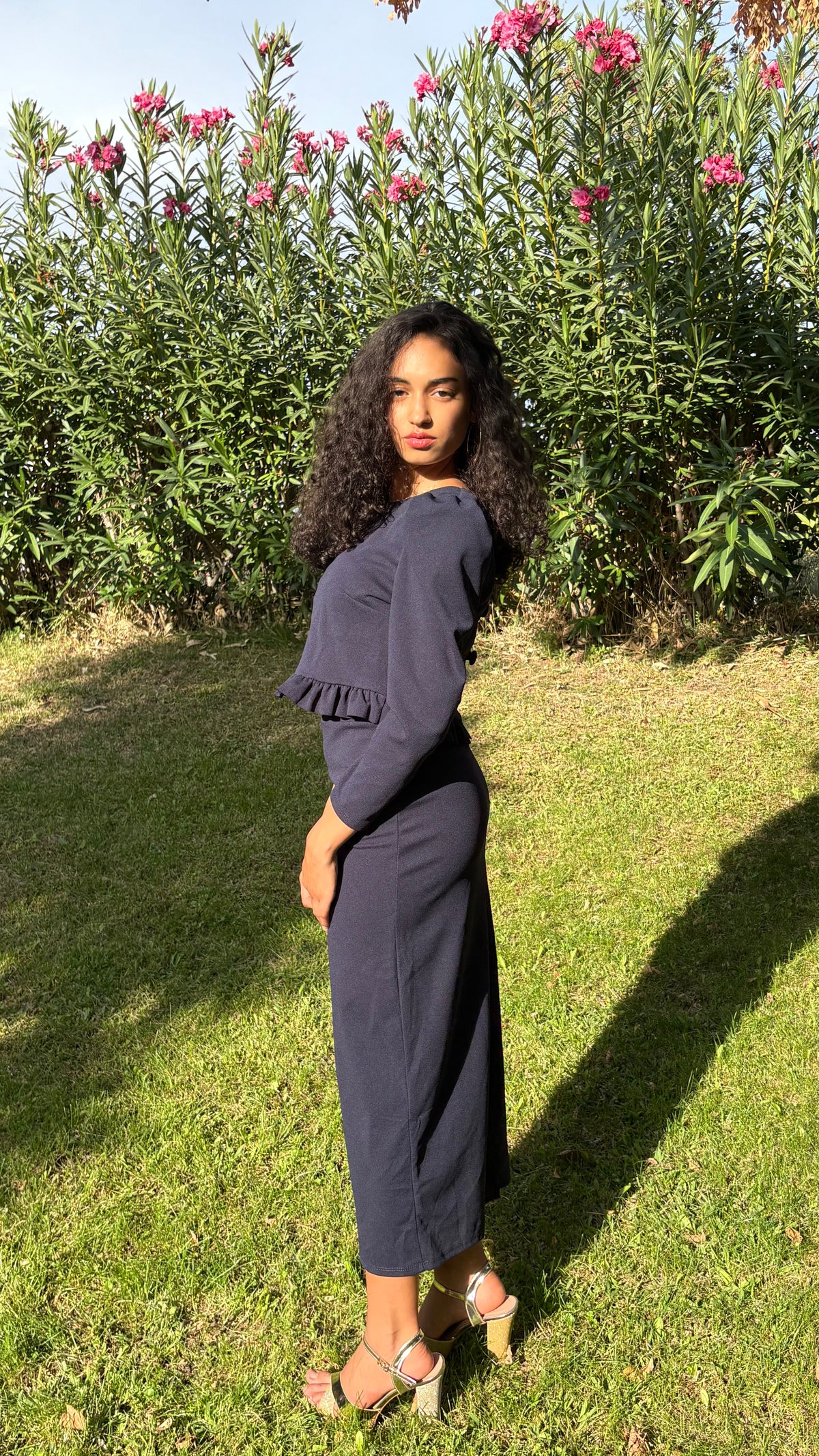 Conjunto Moréa Azul Marino