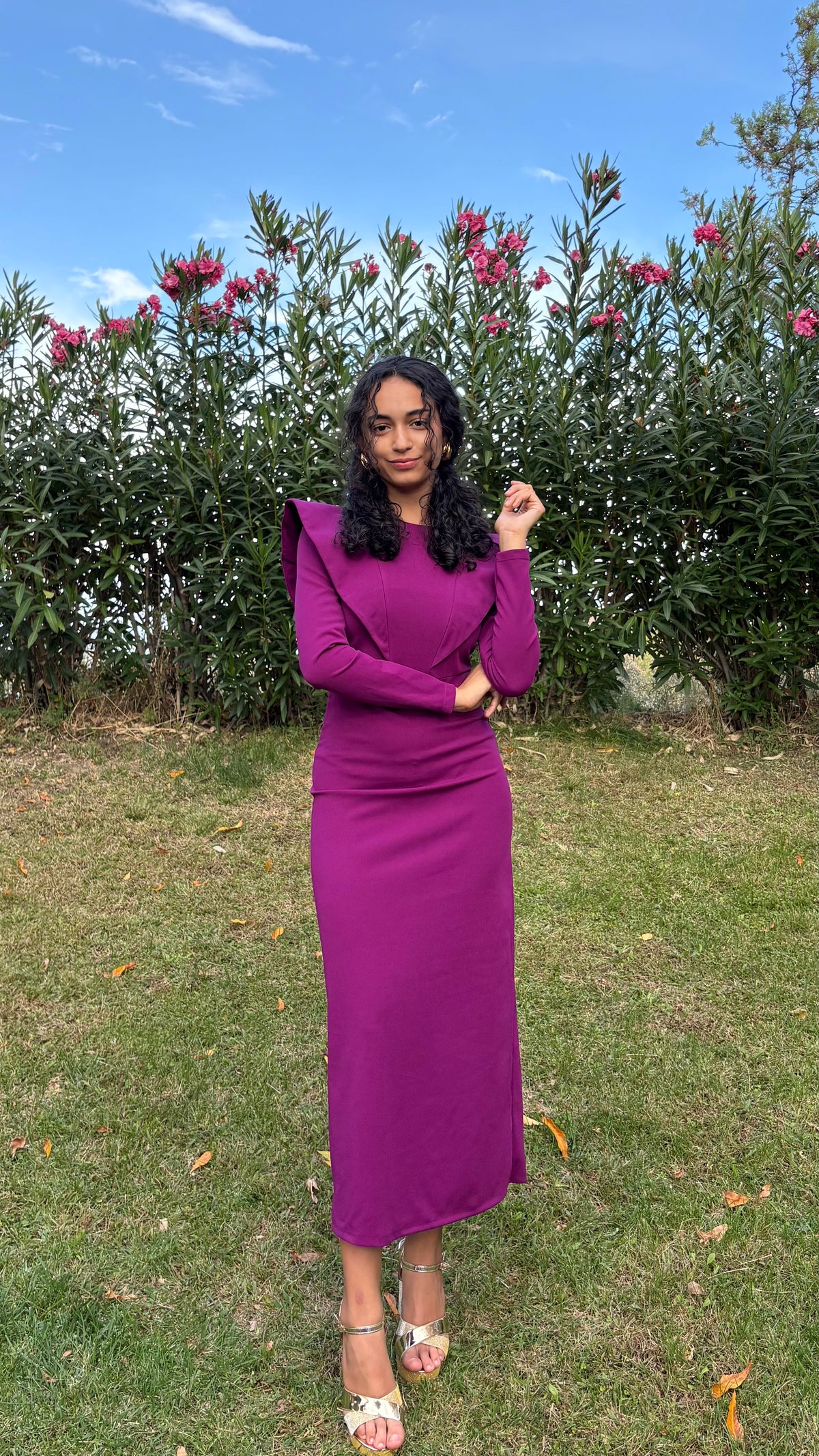 Vestido Selna Buganvilla