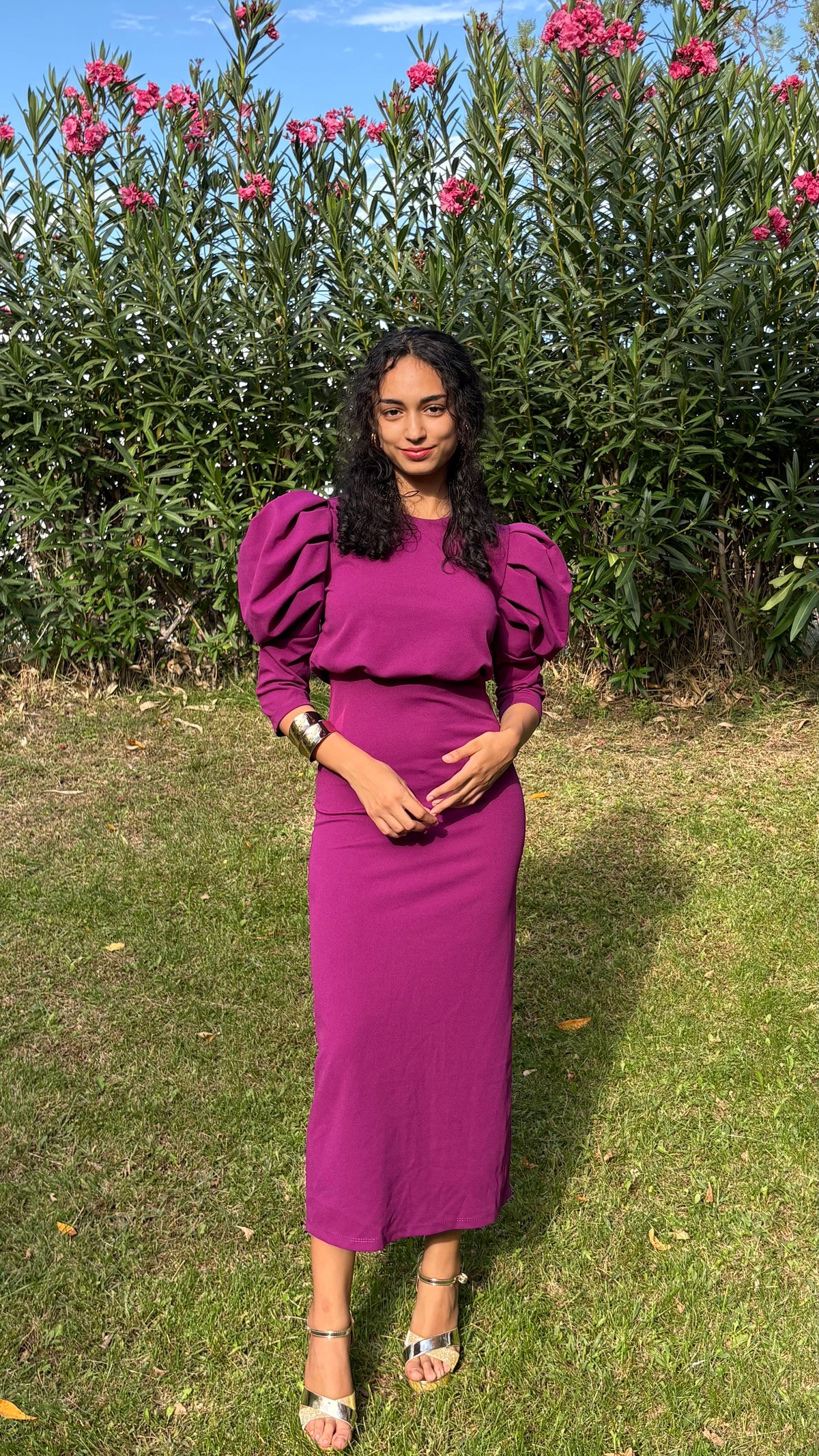 Vestido Elara Buganvilla