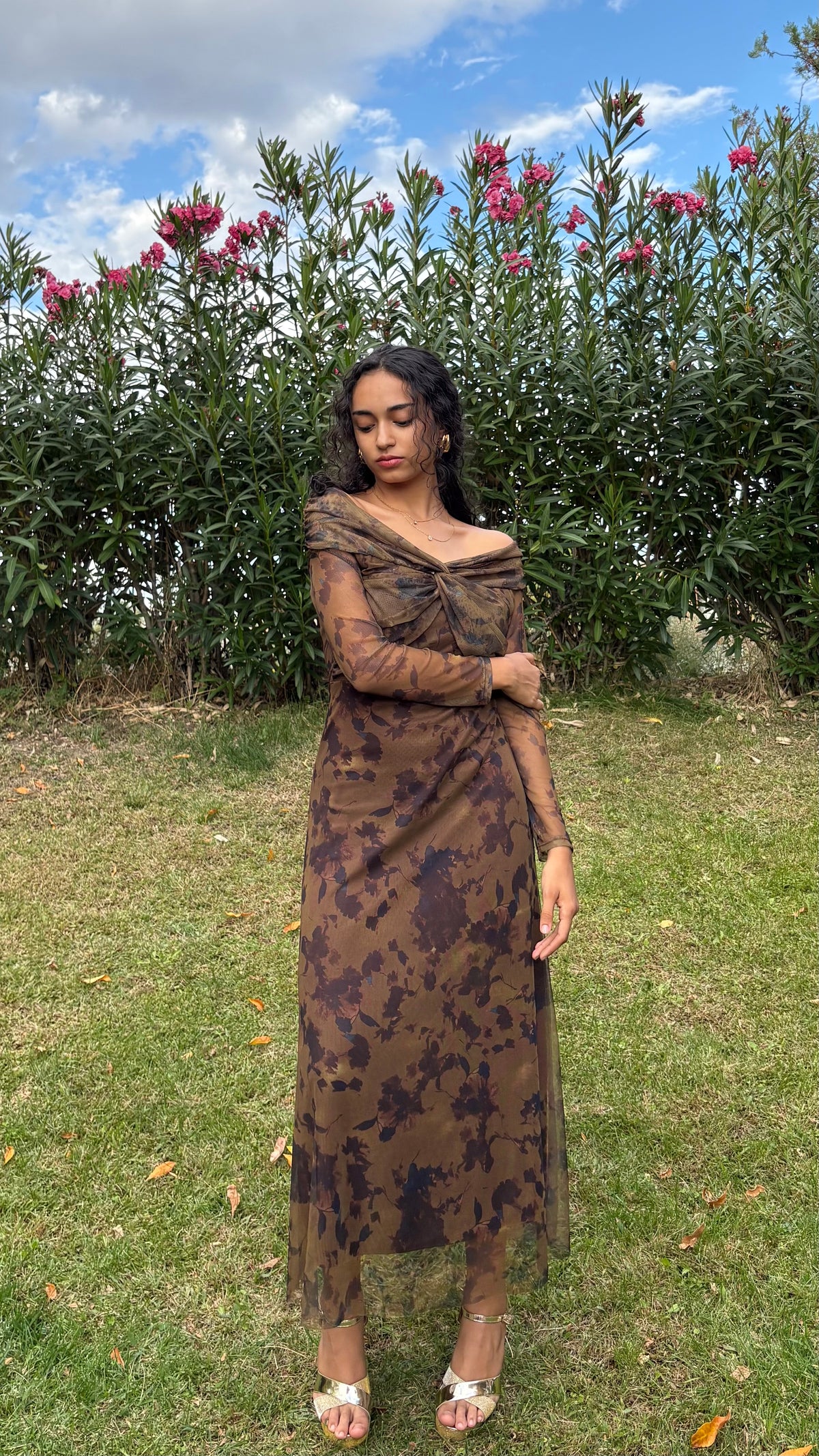 Vestido Kavé Verde Kaki