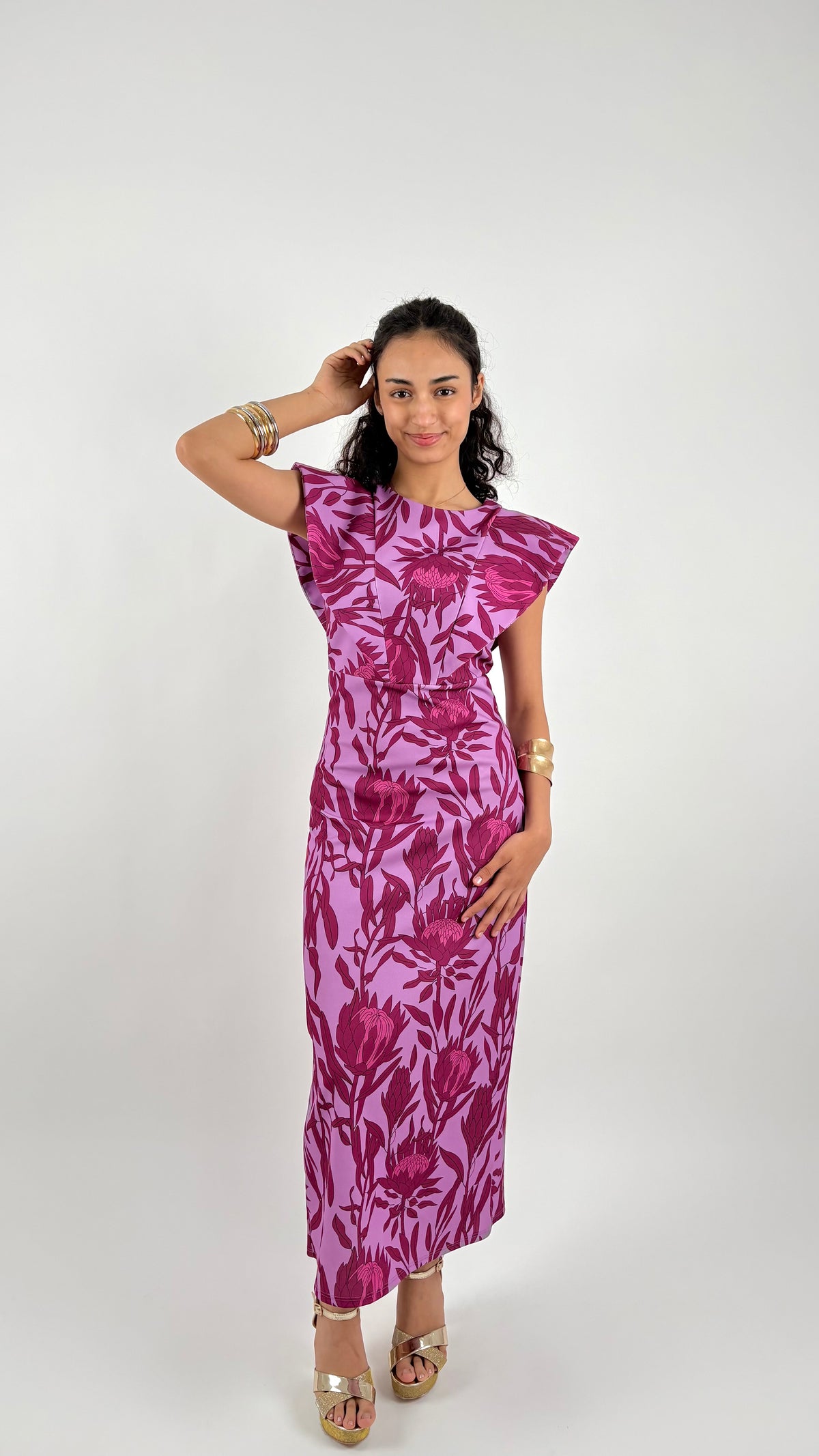 Vestido Eloria Buganvilla