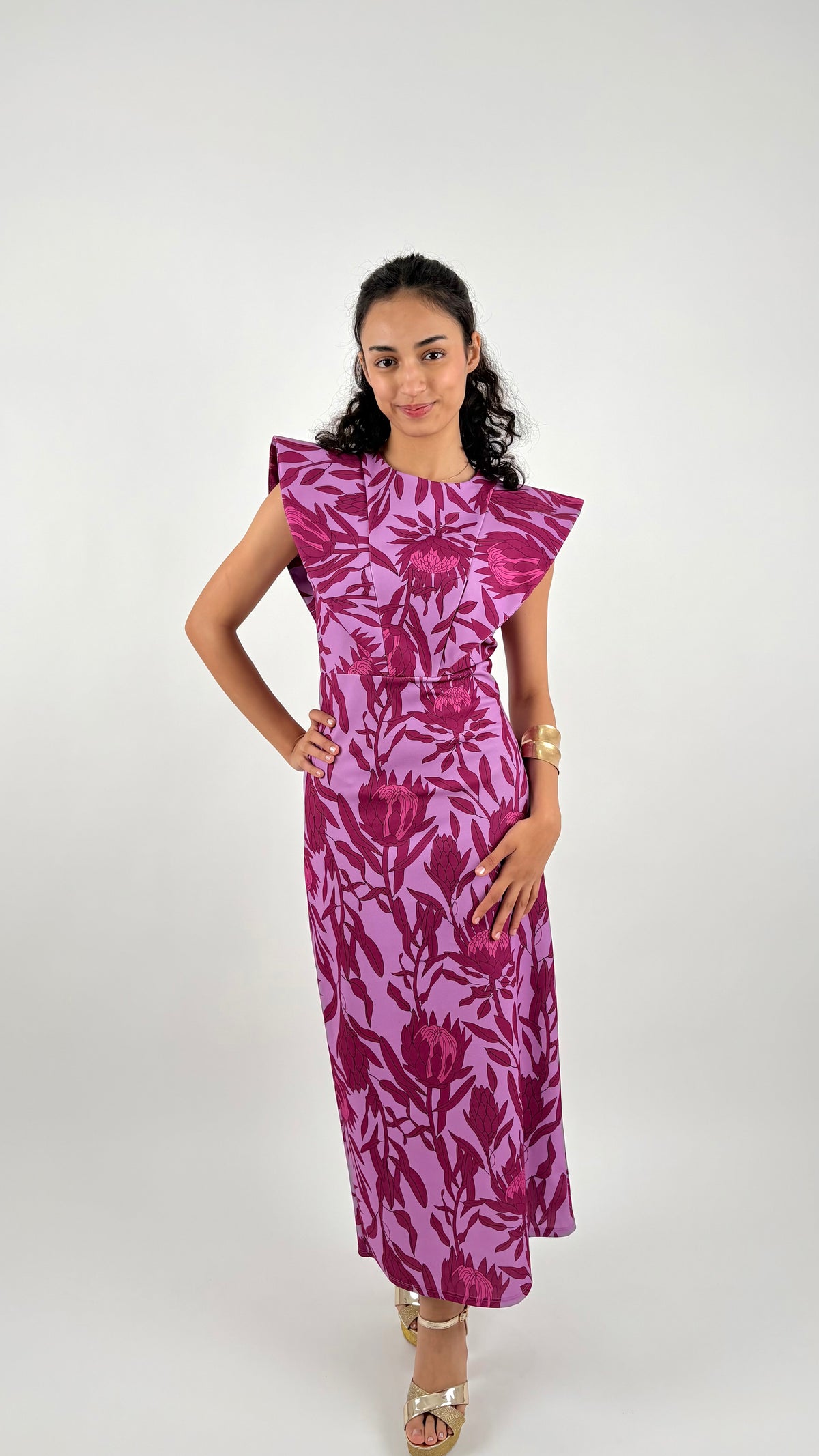 Vestido Eloria Buganvilla