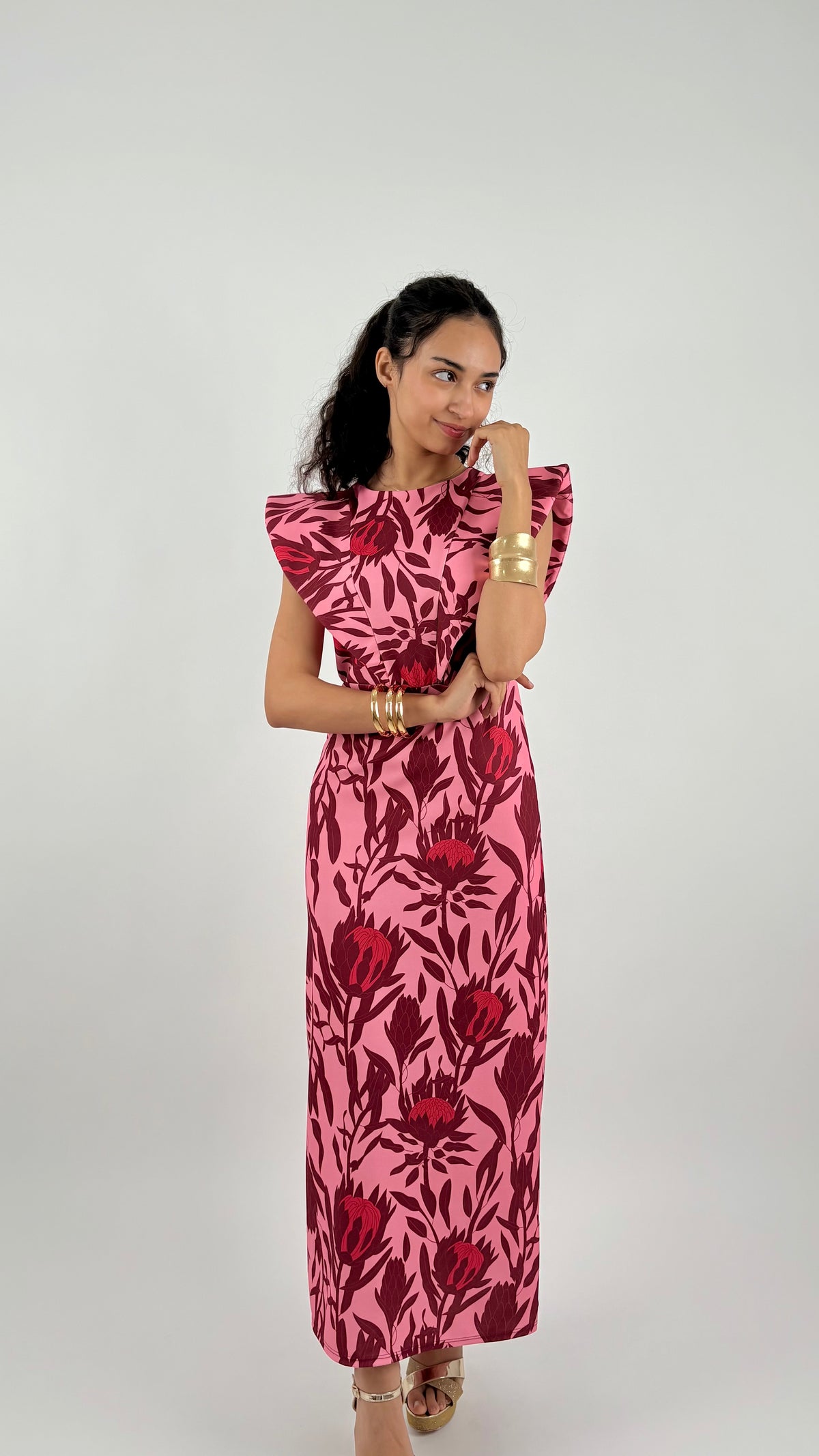 Vestido Eloria Rosa