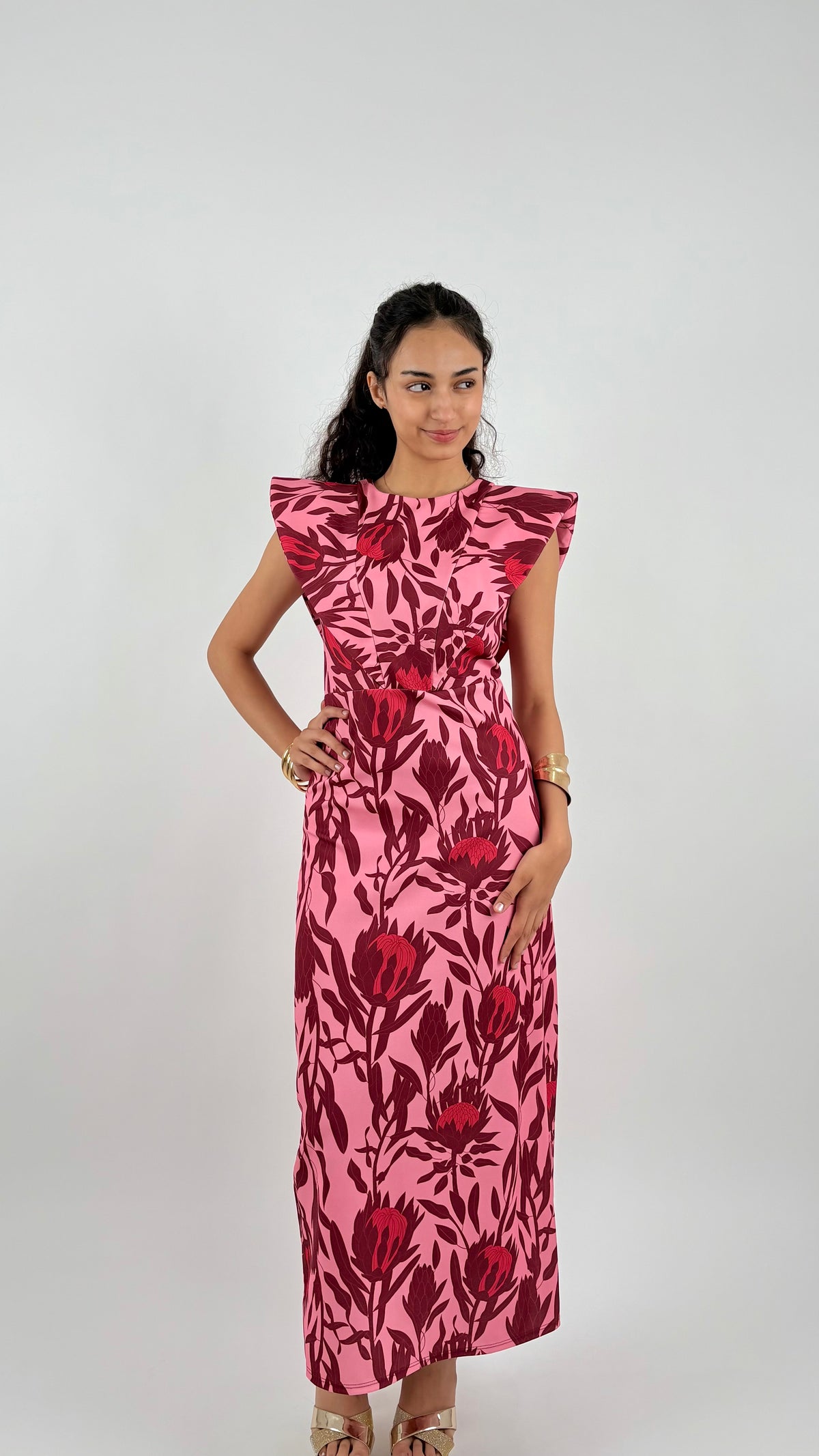 Vestido Eloria Rosa