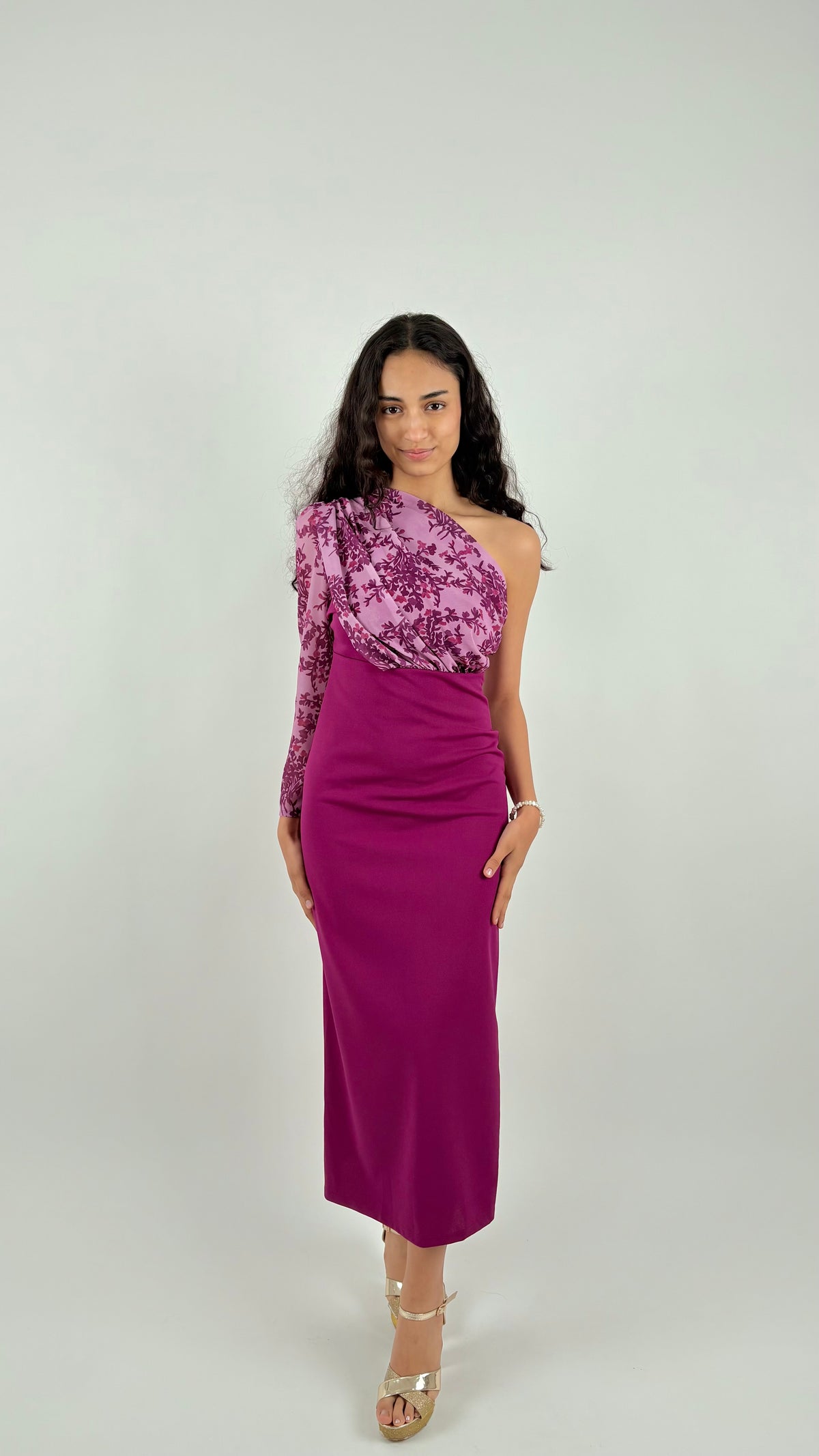 Vestido Avenza Buganvilla