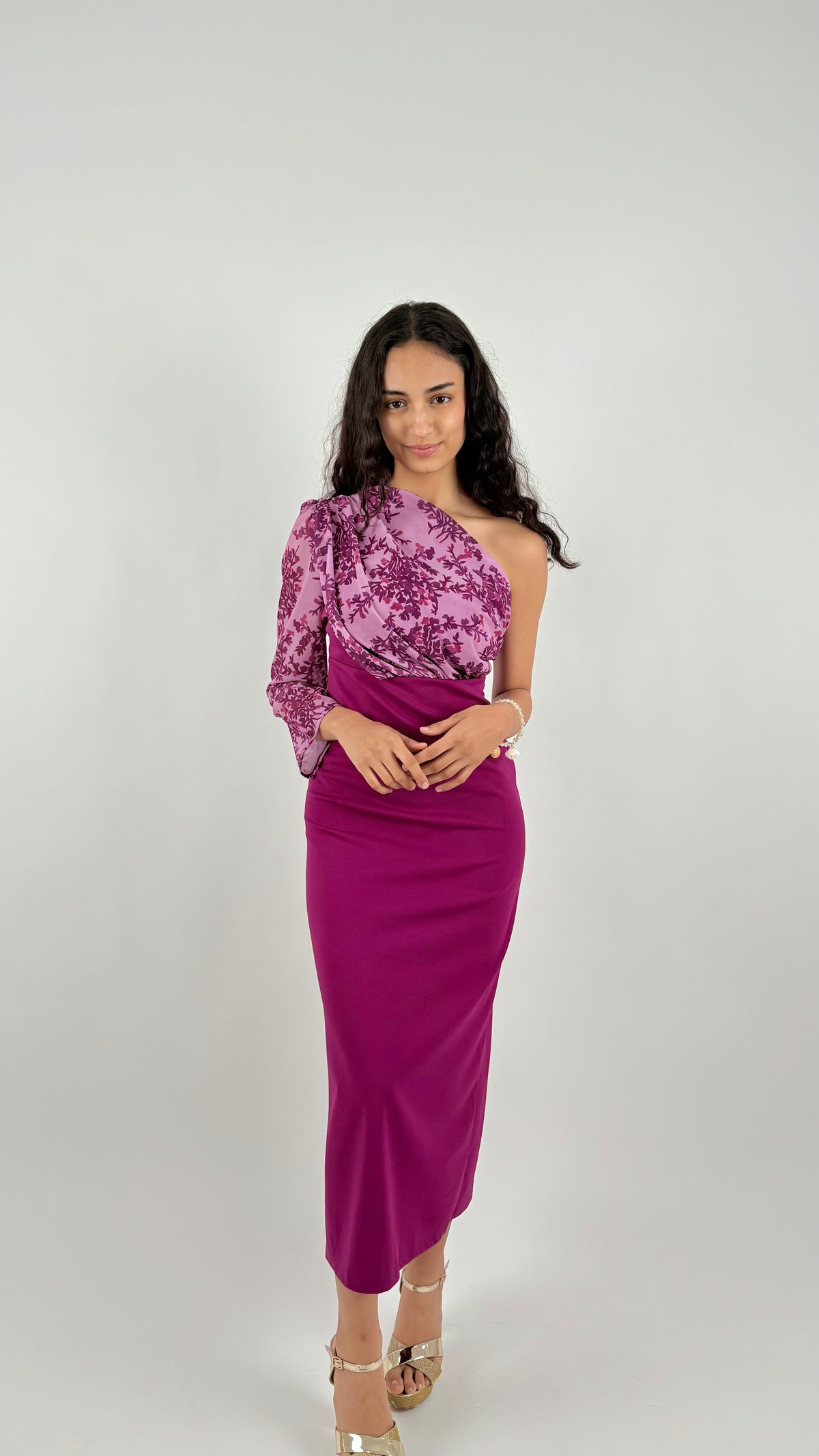 Vestido Avenza Buganvilla