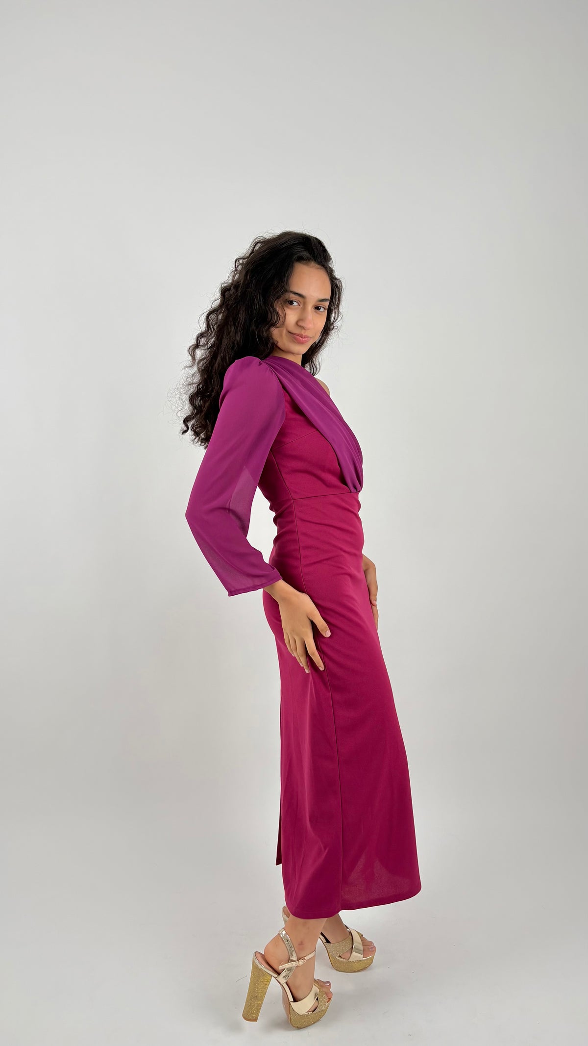 Vestido Livenza Buganvilla