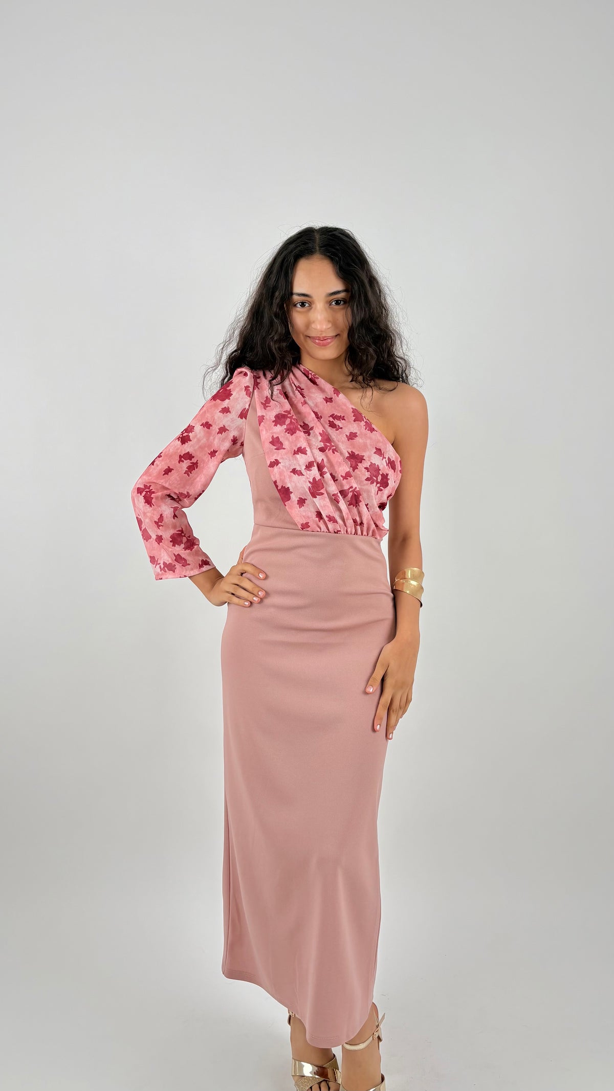 Vestido Avenza Rosa