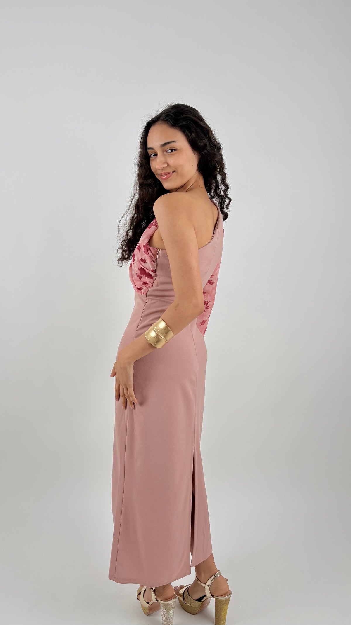 Vestido Avenza Rosa