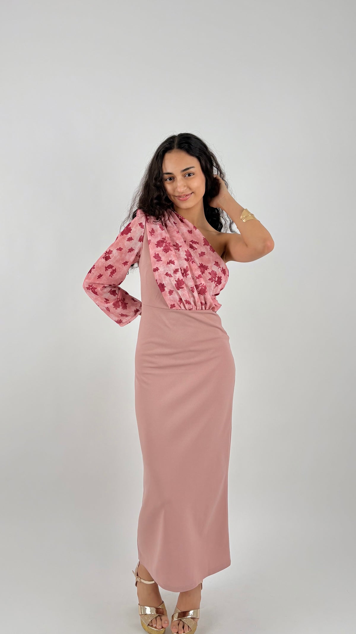 Vestido Avenza Rosa